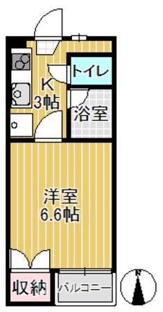 シャトレーＮの物件間取画像